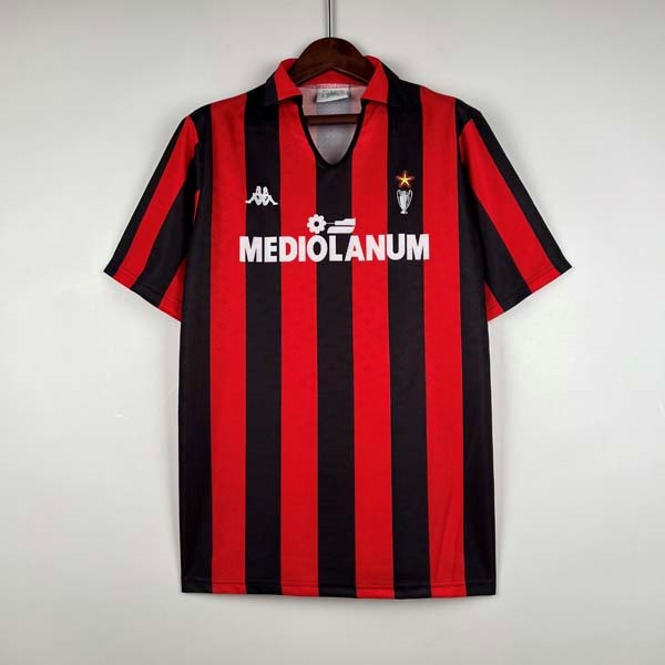 Tailandia Camiseta AC Milan 1ª Retro 1989-1990